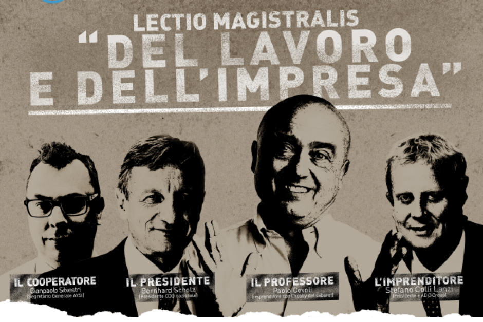 Lectio Magistralis “Del Lavoro e dell’impresa”
