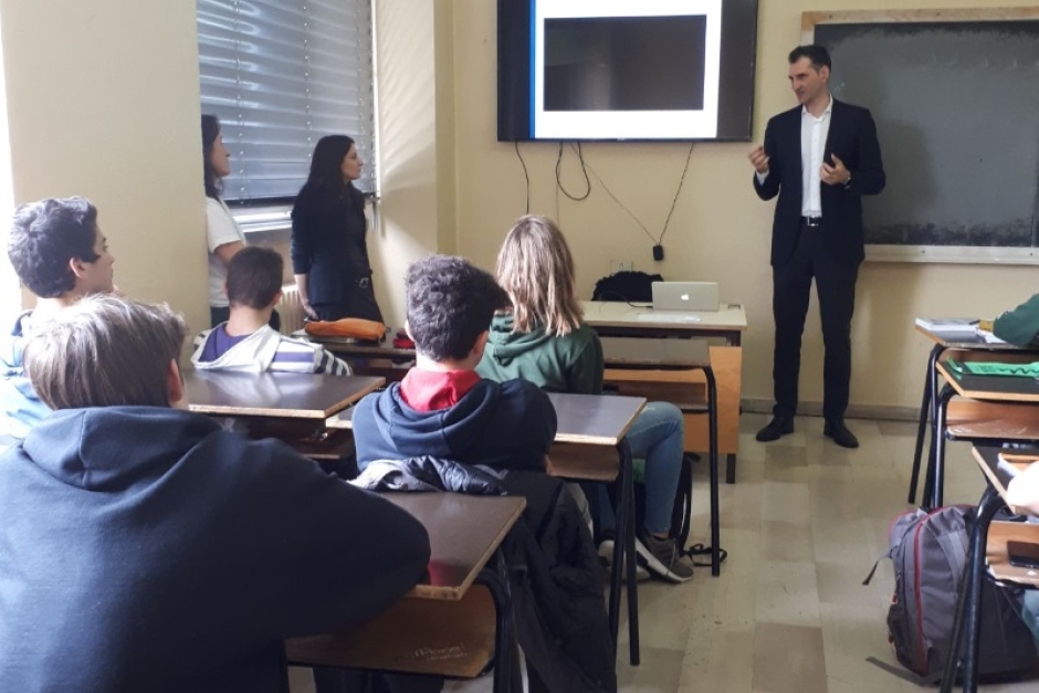 Il lavoro e lo sport: Gi Group a scuola con Pasquale Gravina