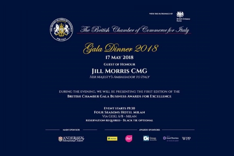 Gi Group ai British Chamber Business Excellence Awards
