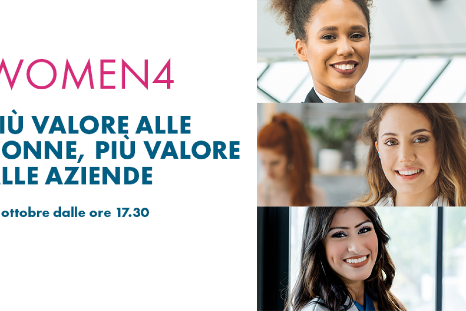 Women4: più valore alle donne più valore alle aziende