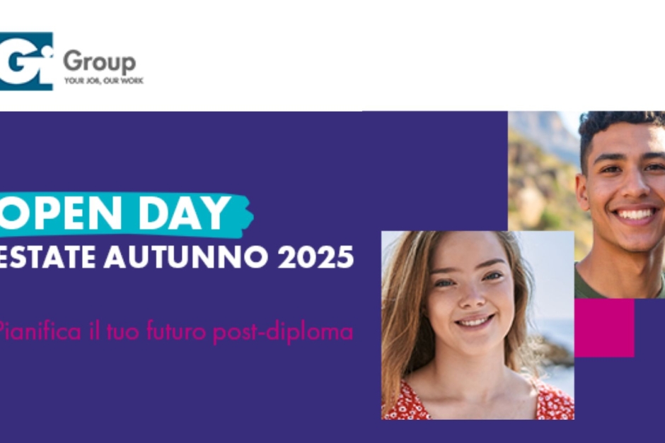Non perderti i nuovi Open Day Estate-Autunno 2025